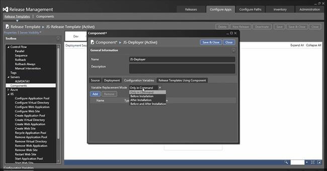 Configuration variables